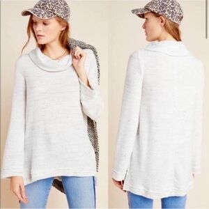 NWTs Anthropologie Maeve | Risa Hacci Cowl Neck Knit Sweater Tunic Size x- small
